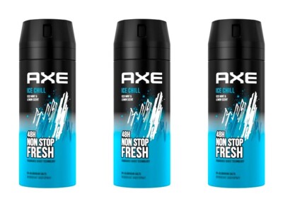 Axe Deospray Ice Chill Deodorant Bodyspray , 3x150ml EAN8710447497319