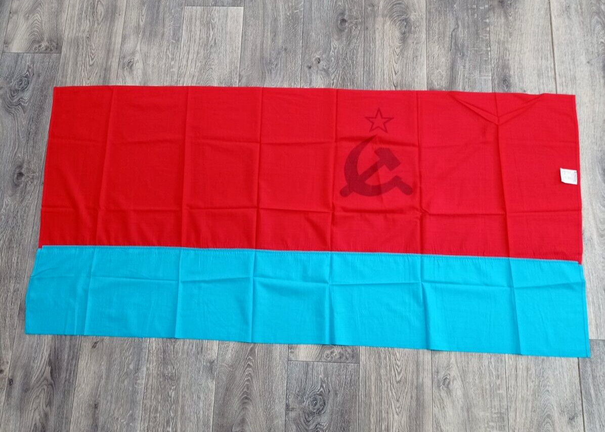Rare original vintage flag of the USSR. Soviet Union era