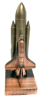 Space Shuttle on Launch Pad Die Cast Metal Collectible Pencil Sharpener