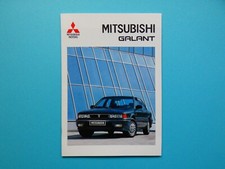 Brochure / Catalogue / Brochure - Mitsubishi Galant - Saloon - 10/91