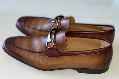 Magnanni Rafa Loafers Size 13
$375 New! Magnanni Rafa II Apron Toe Bit Loafer Black Size 13 M  main image 4