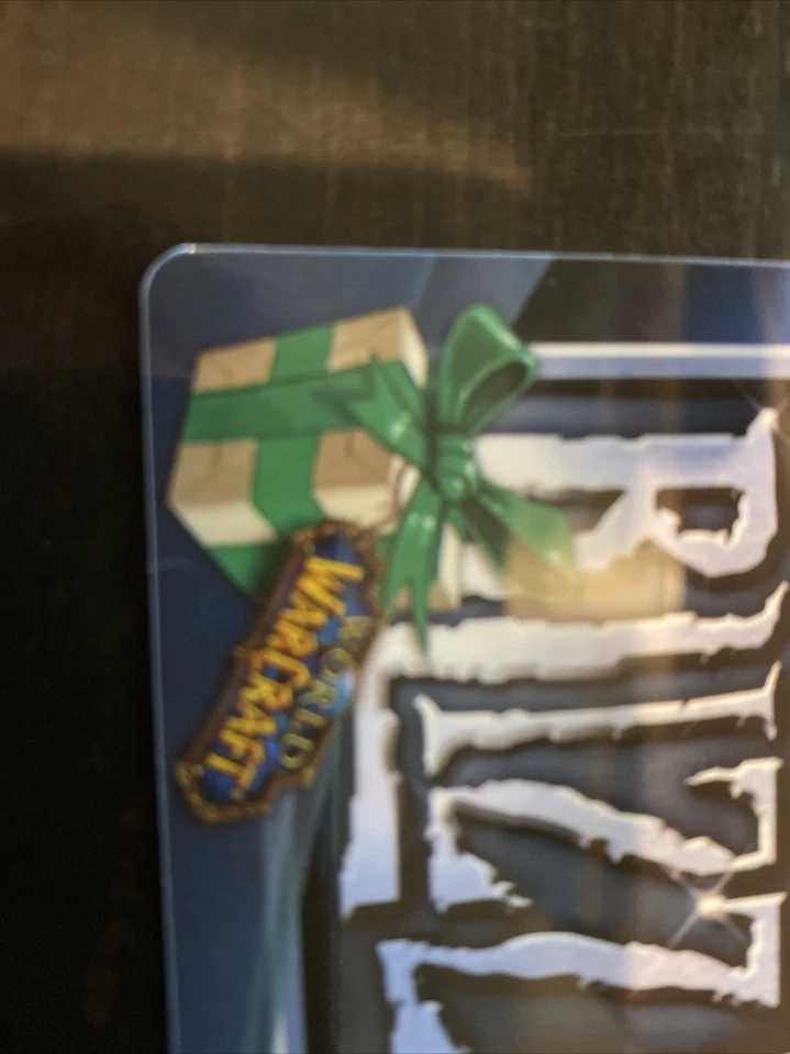 TARJETA DE BOTÍN BLIZZCON 2008 08 World of Warcraft oso polar montaje de oso de ventisca grande Foto 4 de 4