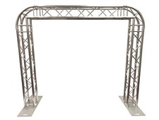 Complete Square Aluminum Truss Goal Post Lighting System For DJ Lights Speakers