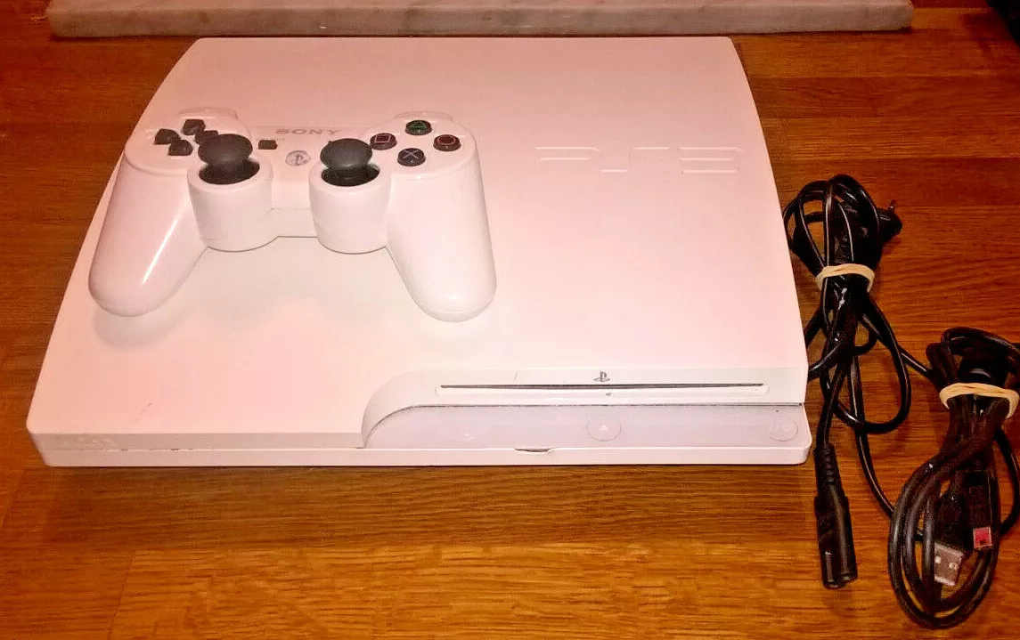 PS3 SLIM EDITION WHITE CECH-3004B / 320 Giga Console