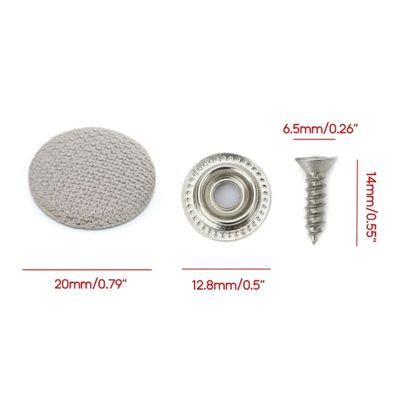 10pcs Ceiling Headliner Roof Snap Pins Retainer Fastener Clip for Car