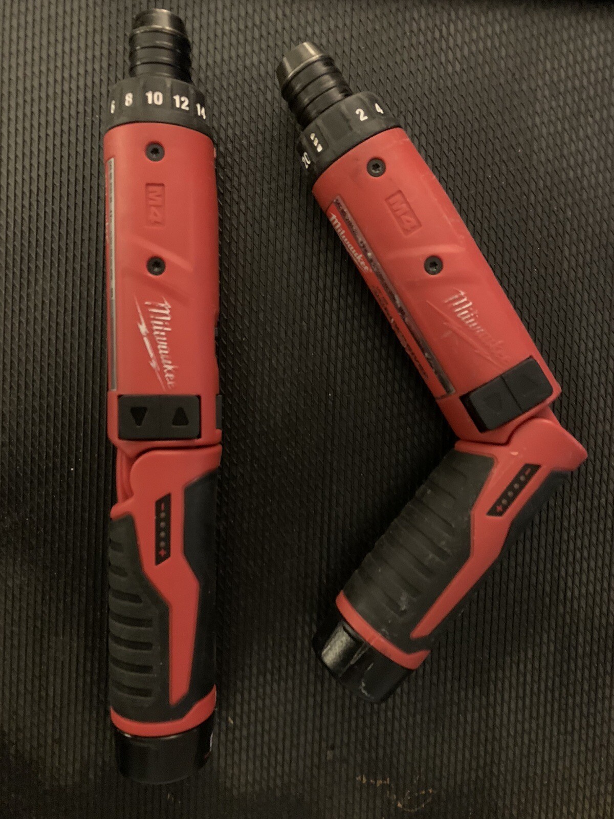 Milwaukee M4 1/4" Hex Screwdriver Red (210120) Power Drill eBay