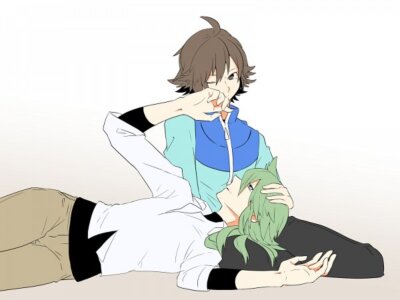Anime pok mon ntouya n touya gradient background lap Stitched Gaming Mat Desk