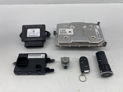 15-17 CHRYSLER 200 Engine Control Module Computer ECU 2 Remote Key Kit SET