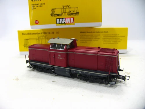 BRAWA 42800 DIESELLOK V100 der DB UMBAU AC DIGITAL/ ESU SOUND KL6011
