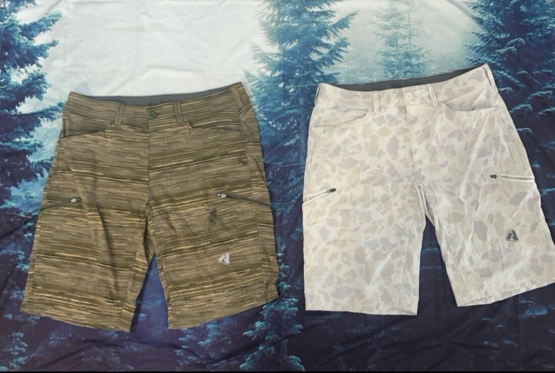Lot of 2 Eddie Bauer Men's Guide Pro Shorts Size 36 eBay