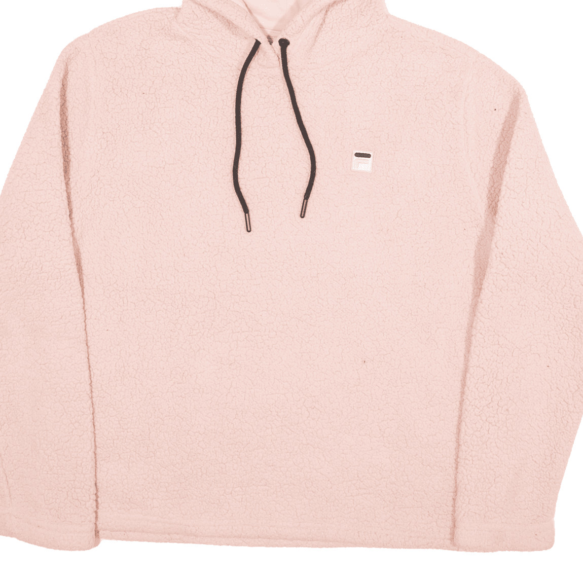 FILA Felpa con Cappuccio Rosa Pullover Donna L
