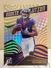 2022 Panini Donruss Rookie Revolution Kyle Hamilton #REV-37 Baltimore Ravens RC