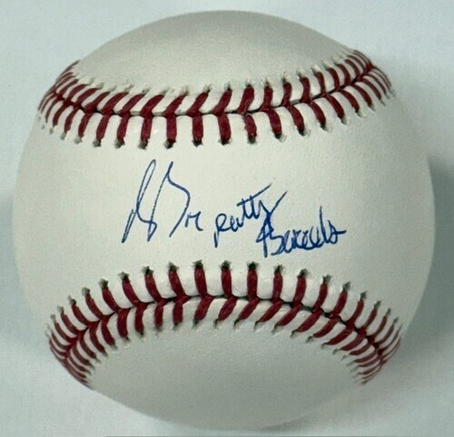 Patrick Bailey Autographed "Patty Barrels" Baseball - Picture 1 of 1