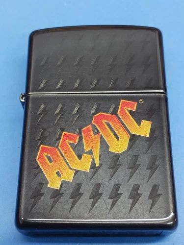 Zippo 49014 AC/DC Gray Dusk Finished