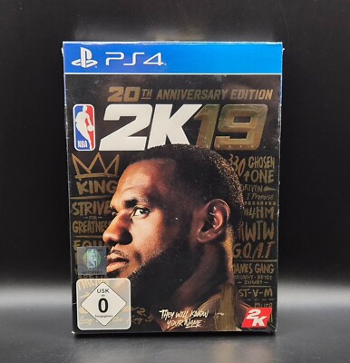 Playstation 4 Spiel: NBA 2K19 20TH Anniversary Edition PS4 Neu/Sealed