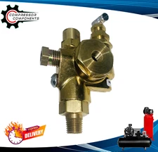 Conrader Piloted Unloader Check Valve 1/4" FNPT In X 1/4" MNPT Out / 140-175 PSI