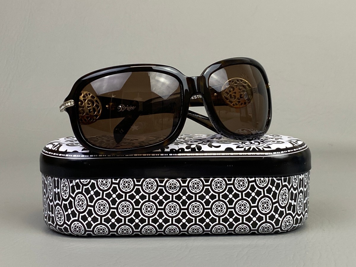 Brighton DESTINO Sunglasses TORTOISE Crystal Accent A12027  display picture 1