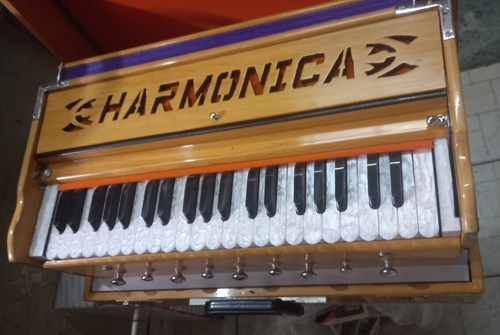 Harmonium Portable Model 9 Stopper 42 Keys W/Couplar Great Quality Double Reed - Picture 3 of 7