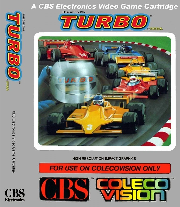 Colecovision: Turbo DE Modul - Bild 1 von 1