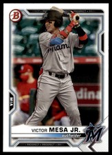 2021 Bowman Draft Victor Mesa Jr. Miami Marlins #BD-122