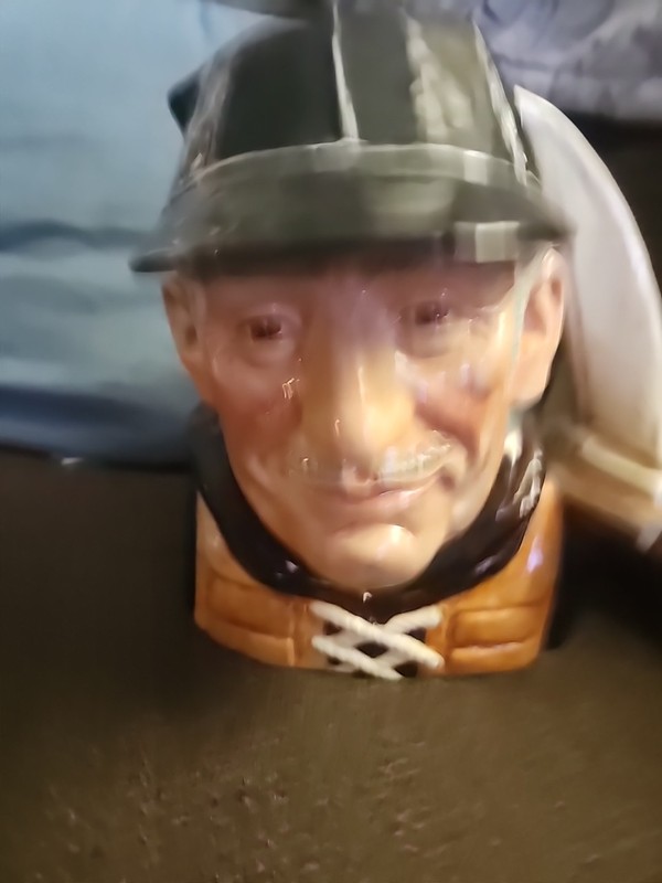 Royal Doulton Large Character Toby Jug Mug 1970 The Yachtsman D6622