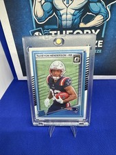 2025 Panini Donruss Optic TreVeyon Henderson Base Rated Rookie #248 Patriots