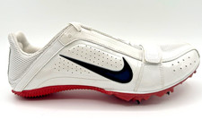 Nike Zoom Rival Bowerman Series Track  Field Spikes White Red Black Men  s 10