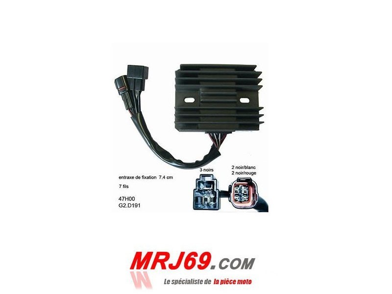Régulateur de tension pour Suzuki GSX-R 1000 2007-2008 haute finition
