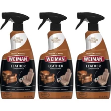 Weiman LEATHER CONDITIONER CLEANER, Protect Restore Car Auto Seat Shoe Sofa 22oz
