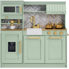 Best Choice Products Pretend Play Kitchen Machine Espresso