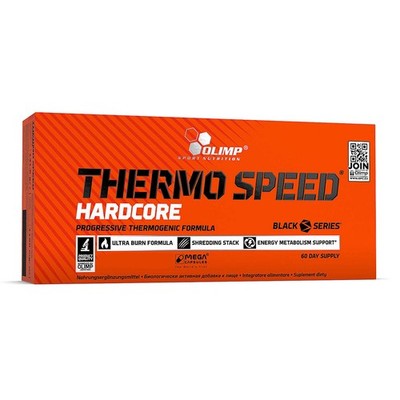 THERMO SPEED HARDCORE - 90-240 Caps - Ultra Burn Formula Energy Weight Control