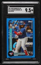 2021 Brooklyn Collection Blue 35/40 Vladimir Guerrero Jr #14 SGC 9.5 Mint+ 04cw