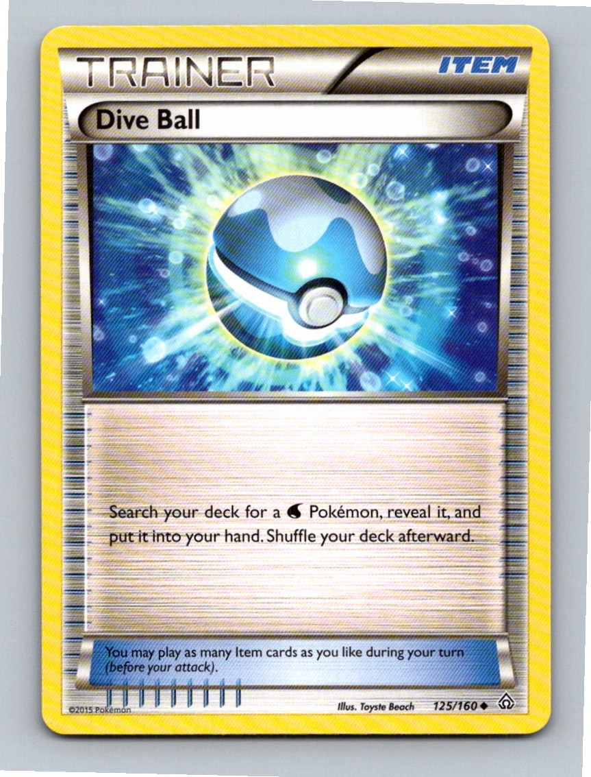 Dive Ball Uncommon XY - Primal Clash 125/160 LP