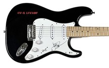 Avril Lavigne Signed Autograph Electric Guitar Under My Skin Let Go Beckett COA