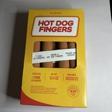 A24 Everything Everywhere All At Once Hot Dog Finger Gloves Movie Prop Replica