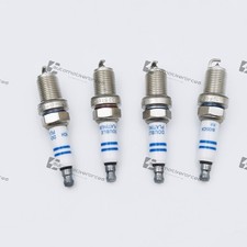 4× Double Platinum Spark Plugs 06H905601A Set FR5KPP332S for VW AUDI