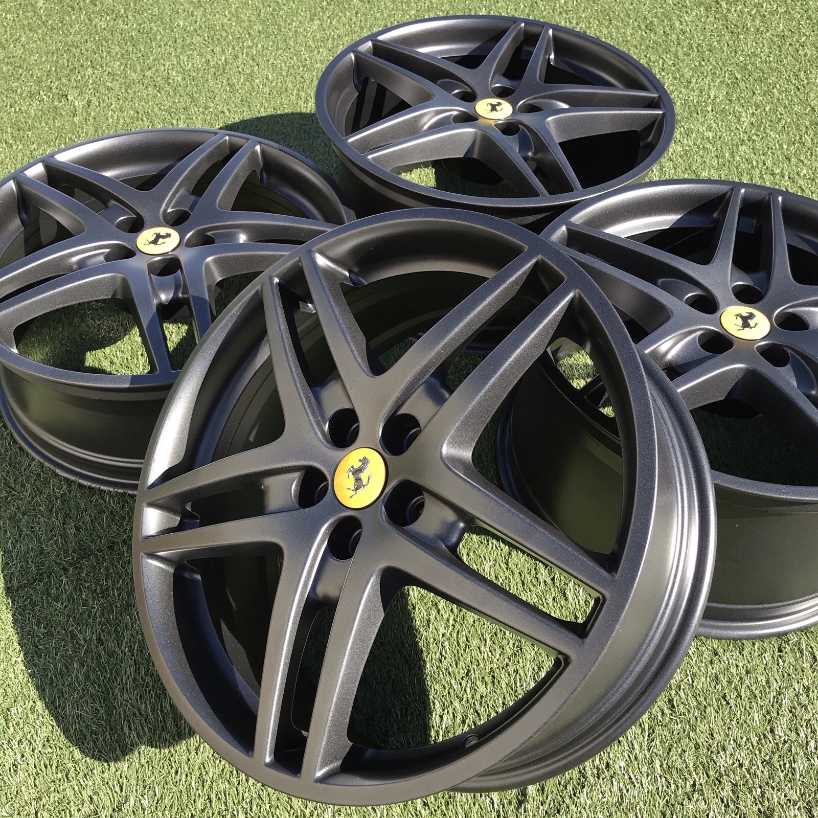 19 FERRARI F430 RIMS OEM STOCK SET BBS GENUINE 194265 GERMANY