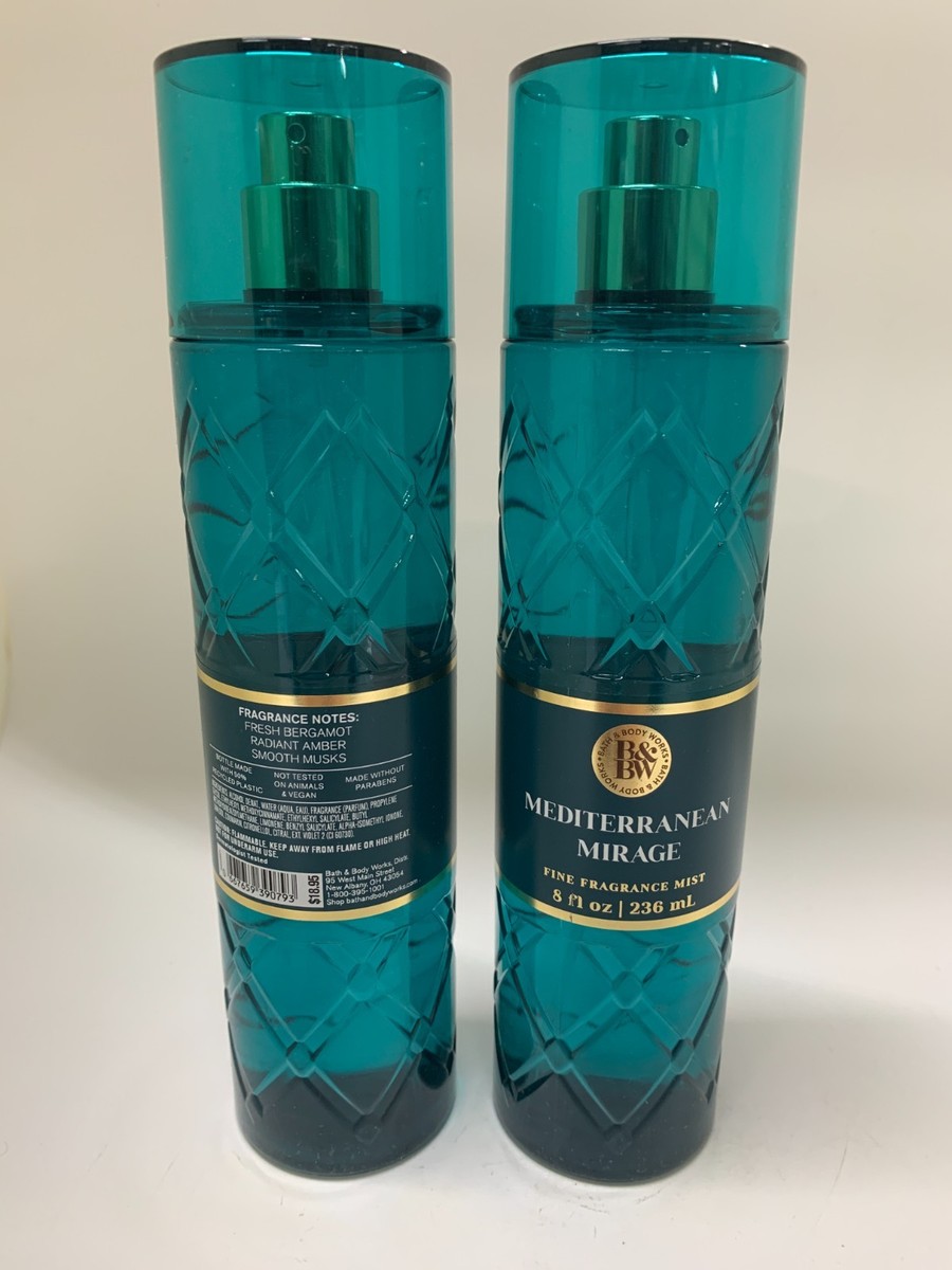 Bath & Body Works Mediterranean Mirage Fine Fragrance Mist S/2