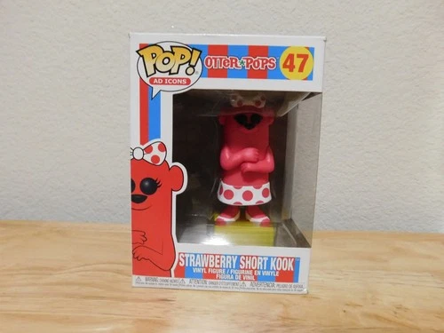 New Funko Pop Ad Icons Otter Pops #47 Strawberry Short Kook vinyl figure