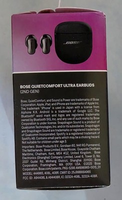 Bose QuietComfort Ultra Noise Cancelling Earphones Earbuds 441408