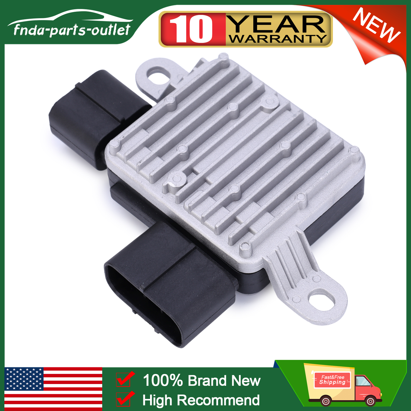 Engine Cooling Fan Control Module For Hyundai Sonata SE Sedan 2.4L 2015-2017