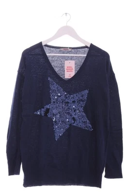 BLOOM Pull en maille fine Dames Pull T EU 38 bleu style décontracté - Photo 1/4