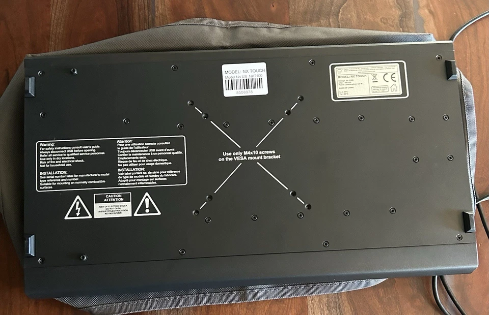 Controlador de iluminación Obsidian NX Touch DMX - limpio, probado + cable USB Foto 3 de 3