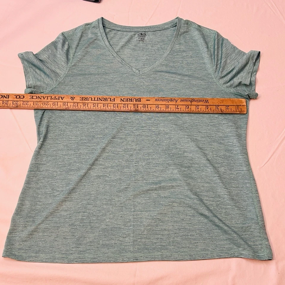 Lote de 6 Camisetas de Entrenamiento Athletic Works Rosa Azul Verde Jaspeado Talla XL 16/18 Foto 2 de 4