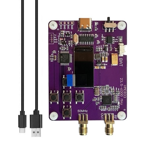 6G RF Signal Source with For oled Compatibility and Multi Function Control