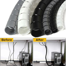 1pc 2M Spiral Cable Organizer Wire Protector ...