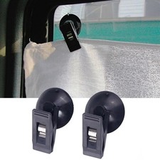 Car Window Suction Cup Clips Interior Mount Holder Sunshade Curtain Ticket UK