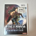 Nintendo Metroid Prime 3: Corruption Wii Shooter, Manual Included, T, NTSC