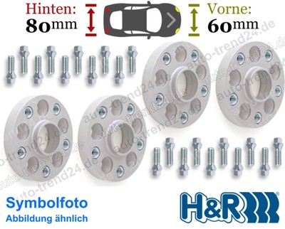 TRAK+ Spurverbreiterung DRA 60mm & 80mm/Achse u.a.: VW Vento 1H2, Bj. 1991-1998