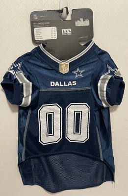 DALLAS COWBOYS Licensed NFL Pets First Dog Pet Mesh Jersey Large  SUPER CUTE